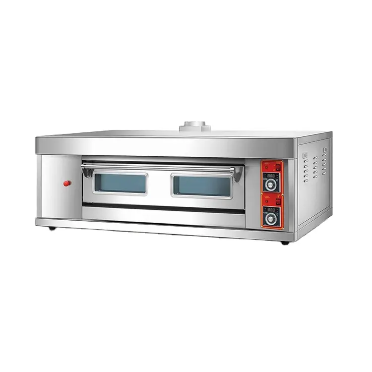 Industrial Big Baking Bread Ovens for Bakery Sale Italy Dubai Nepal Restaurant Commercial Bakery Deck Gas Oven for Bakery Pizza