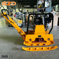 Compacteur de plaques GZD C330T 260 kg, compacteur de sol réversible 13 CV à essence, équipement de pavage vibrant