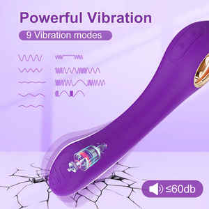 Véritable gode de grande taille pour femmes Vibrateur puissant <span class=keywords><strong>en</strong></span> silicone <span class=keywords><strong>en</strong></span> <span class=keywords><strong>peluche</strong></span> Stimulateur de <span class=keywords><strong>clitoris</strong></span> vaginal point G Sex Toys pour adultes - Product Image 2