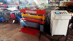 836/850/988 tấm lợp tấm loại bảng điều khiển mái thép hồ sơ cuộn hình thành máy cán Bảng điều khiển hình thành máy - Product Image 2