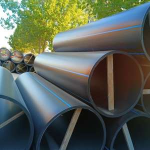 Tubería de construcción HDPE <span class=keywords><strong>Pead</strong></span> Tube Pe100 75mm 110mm 200mm 315mm Tuberías de suministro de agua subterránea - Product Image 5