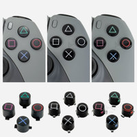 Pièce de rechange pour manette PS5 : Bouton directionnel en cristal, fonction D-pad, touches ABXY et levier analogique pour Astro Bot PS5