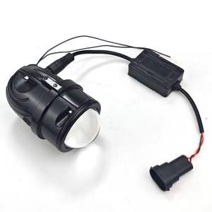 यूनिवर्सल f2a 80w के नेतृत्व वाले प्रोजेक्टर लेन त्रिकोणीय रंग कोहरे के दीपक नई सहायक ड्राइविंग लाइट्स और कारों के लिए स्पॉटलाइट का नेतृत्व किया - Product Image 3