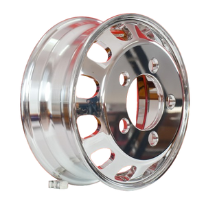 Ruedas de autobús de camión de 17, 5x X6, fabricantes de fábricas chinas de alta calidad, se pueden personalizar 10 orificios de aire especiales - Product Image 1