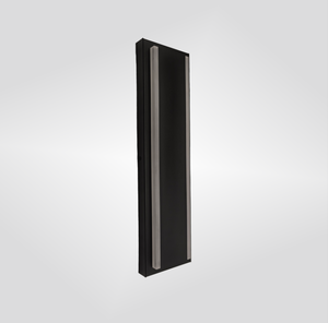 Lampes murales LED d'extérieur IP65 résistantes aux intempéries, bande linéaire moderne en aluminium noir et acrylique, adaptées <span class=keywords><strong>pour</strong></span> patio, <span class=keywords><strong>garage</strong></span>, villa, hôtel - Product Image 3