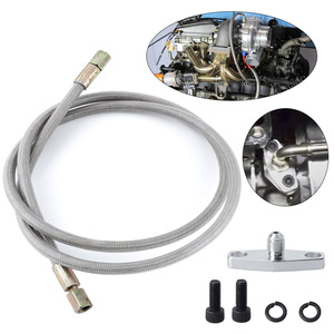Turbocharger <b>Oil</b> Supply Lines GT32 GT40 GT42 GT4294 GT4202 <b>R</b> Return <b>Oil</b> Bleed Kit Universal Fit For Car Replacement Repair - Product Image 4