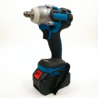 Kunci Impack Tanpa Kabel Profesional 21V Brushless 320N.m Industrial 1/2 Inch Drive Baterai Li-ion 1.5 AH 3200 Frekuensi Impak