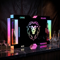 Présentoir Lumineux Personnalisé pour Bouteille de Champagne LED – Service VIP pour Événements en Boîte de Nuit