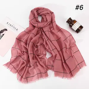 2019 New Style TR Cotton Scarf Hijab Women Muslim Style Scarf/Shawl