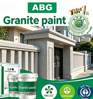 Revêtement mural en granit haute adhérence résistant aux intempéries avec agrégats de pierre naturelle, revêtement mural liquide en granit pour surfaces en maçonnerie