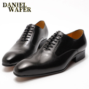 Zapatos Oxford Blancos de Primera Calidad, Cuero Genuino, Hechos a Mano, Gran Venta, Zapatos Formales de Vestir para Hombre de Negocios - Product Image 5