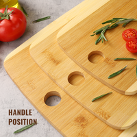 Planche à découper multifonctionnelle en bambou, durable, écologique, antibactérienne, pour charcuterie, ustensile de cuisine, vente en gros