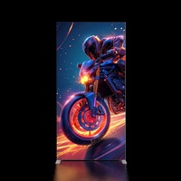 Cadre en profilé aluminium SEG 80 mm, boîte lumineuse rétroéclairée par LED pour la photographie, les salons professionnels et la publicité, assemblage de tissu