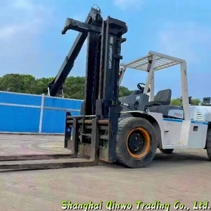 Montacargas Diésel TCM FD100 de 10 Toneladas, Motor de Combustión Interna, Componentes Originales Japoneses, Usado, Bajo Precio, 2012, Superventas - Product Image 6