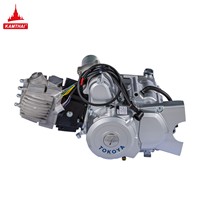KAMTHAI Embrayage semi-automatique de refroidissement par air de la moto C100 100CC refroidi par air monocylindre 4 temps CDI assemblage de moteur d'allumage