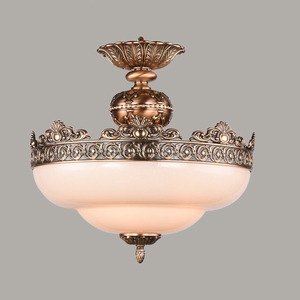 Lustre en bronze antique de style européen, éclairage de luxe classique pour salon, salle à manger, villa, luminaire suspendu personnalisé en usine - Product Image 4