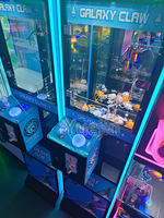 Mini-grue d'arcade personnalisée à monnayeur, distributeur de jouets avec super griffe, en métal et plastique