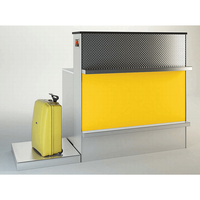 Bureau d'accueil de l'aéroport personnalisé de haute qualité en acier inoxydable Bureau d'enregistrement de l'aéroport à vendre