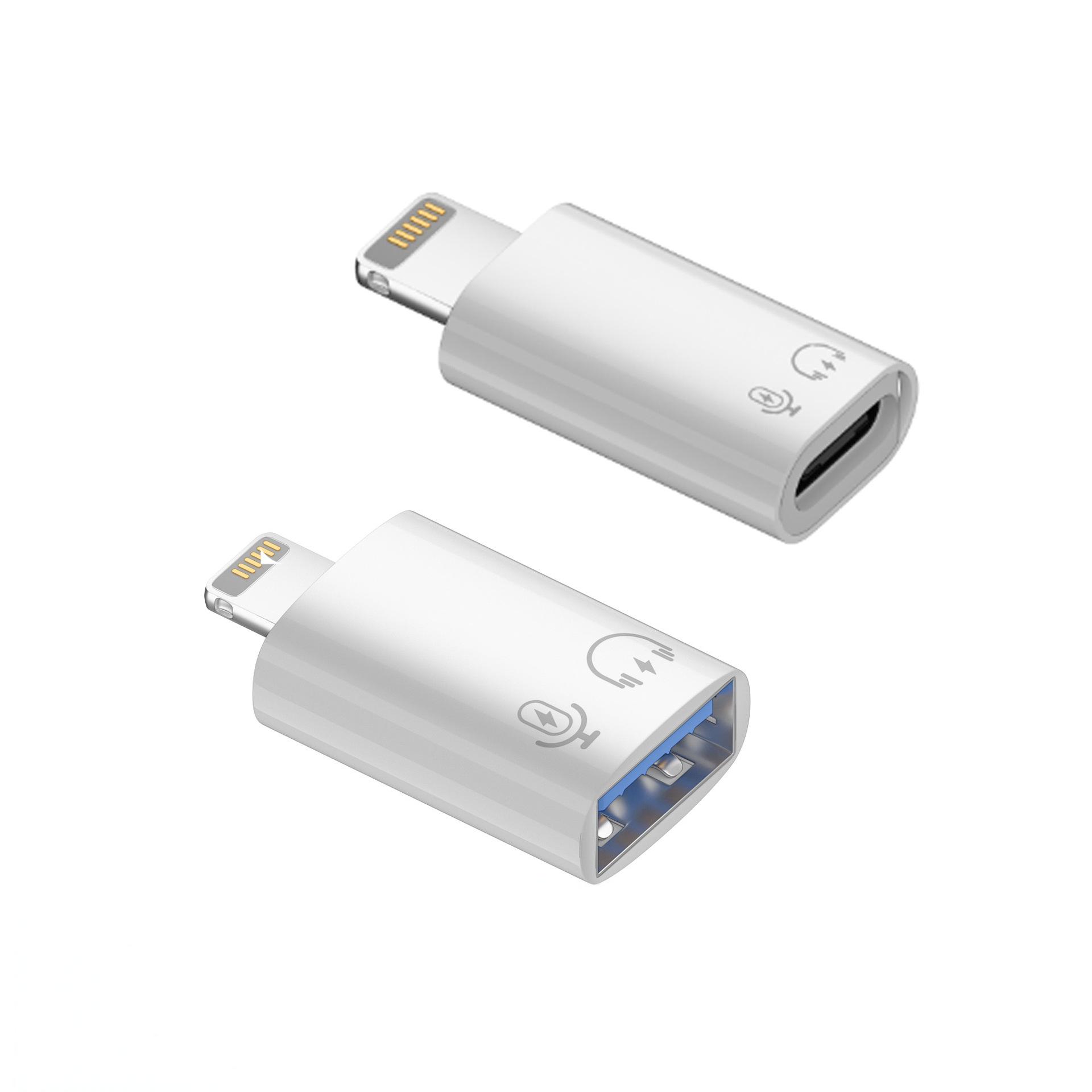 iphone lightning usb otg adapter