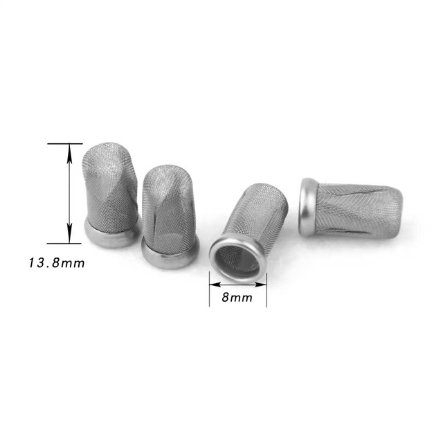 Customized 304 Stainless Steel Woven Mesh Filter Cap