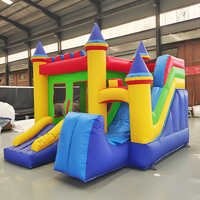 Château gonflable commercial pour l'extérieur, maison de rebond gonflable, maison de rebond commerciale pour les fêtes
