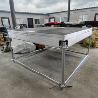 Scène économique en aluminium pour événements extérieurs avec structure Ringlock