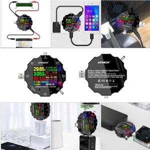 Цифровой USB-тестер UD18, USB 3,0, 18 в 1, Вольтметр постоянного тока, амперметр, детектор напряжения внешнего аккумулятора, вольтметр, Электрический доктор - Product Image 5