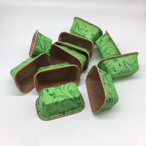Venta al por mayor de fábrica: Moldes rectangulares gruesos de la marca <span class=keywords><strong>KaIKe</strong></span>, a granel, impermeables, de pulpa de madera sin recubrimiento, para hornear pan. - Product Image 4