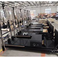 Machine de Pilates professionnelle personnalisable avec tour et sangles en cuir pour la musculation et la remise en forme