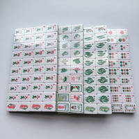 Vente directe d'usine, jeu de casino pour 4 joueurs, pliable, écologique, résistant à l'eau, vert jade, OEM, qualité supérieure américaine
