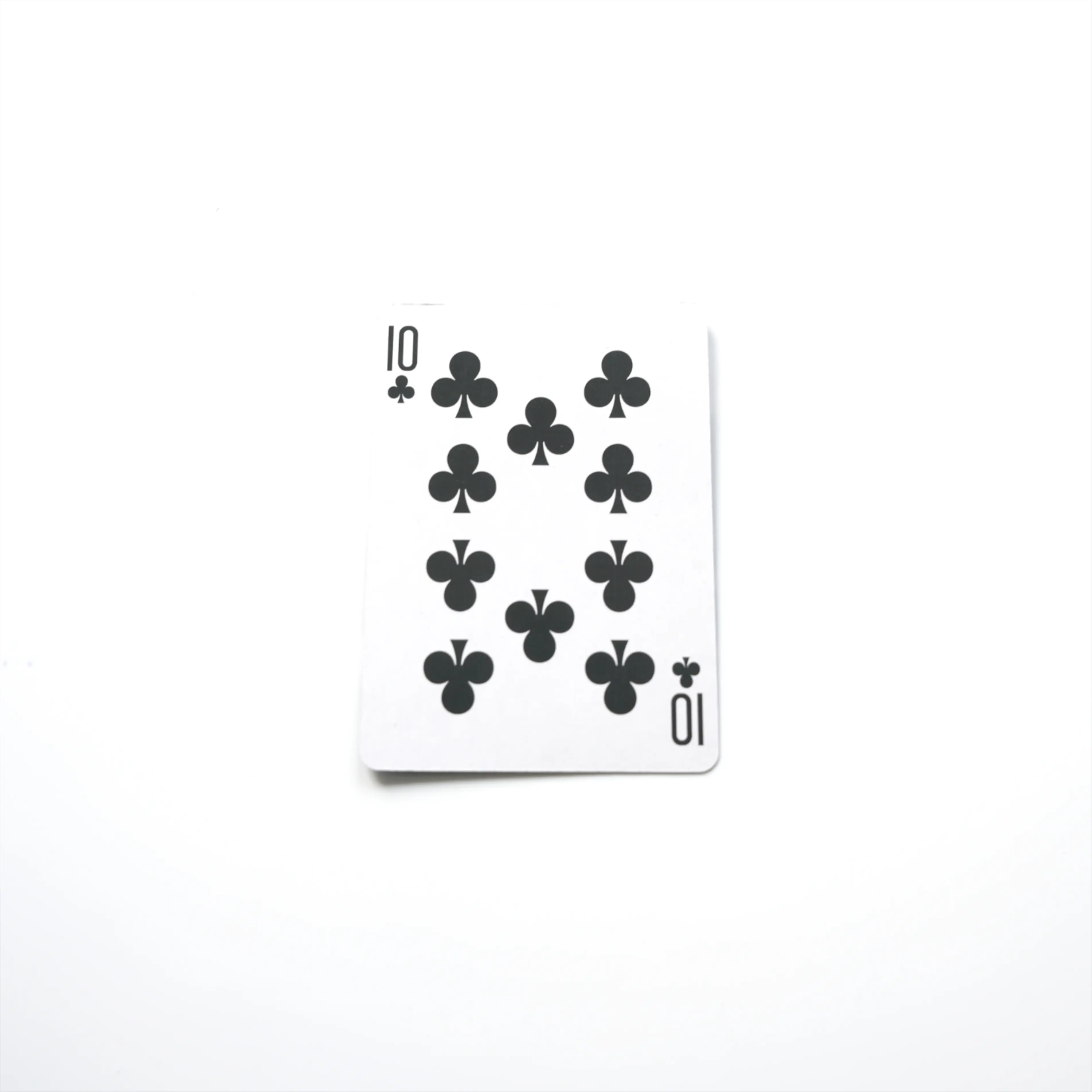 Mazzo di carte da gioco con diamanti neri e blu con stampa personalizzata