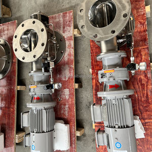 วาล์วป้อนดาวแผ่นดิสก์แบบโรตารี่ SUS316L SUS304มืออาชีพวาล์วป้อนแบบกำหนดเอง DN200 - Product Image 3