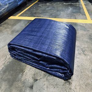 HEAVY DUTY PE Tarpaulin Dark Blue Color High Durability High Performance Waterproof <b>Tarp</b> Sheet Size and Color Options - Product Image 4