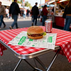 Tapis en papier ciré réutilisable, anti-graisse, pour hamburger, sandwich, rouleau de poulet, boulette de riz, emballage alimentaire pour restaurant - Product Image 3