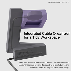 Support de charge géométrique SIKAI pour <span class=keywords><strong>Samsung</strong></span> Galaxy <span class=keywords><strong>Watch</strong></span> Ultra 7/6 Classic <span class=keywords><strong>5</strong></span> <span class=keywords><strong>Pro</strong></span>, chargeur de câble pour montres intelligentes <span class=keywords><strong>Samsung</strong></span> - Product Image 4