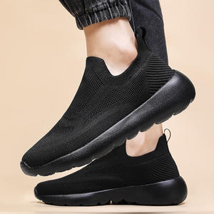 Venta caliente Hombres Mujeres Slip on Casual Zapatos de vestir Zapatillas anchas <span class=keywords><strong>para</strong></span> caminar Soporte de arco ortopédico Cómodo Ligero Antideslizante - Product Image 1