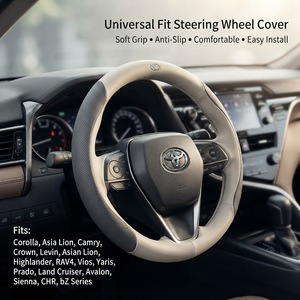 <span class=keywords><strong>Funda</strong></span> para <span class=keywords><strong>Volante</strong></span> de <span class=keywords><strong>Toyota</strong></span> Corolla, Camry, Avalon, <span class=keywords><strong>Yaris</strong></span>, Levin, Wildlander, Frontlander, Accesorios de Modificación Interior para Automóvil - Product Image 1