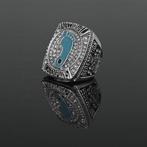 Vente en gros d'anneaux de championnat NCAA 2017, université de Caroline du Nord, plaqué or, alliage de haute qualité, style classique tendance, pour femmes et hommes - Product Image 2