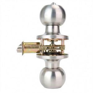 กุญแจล็อคประตูทรงกระบอกแบบ 3 คันโยก สแตนเลส US 304 คุณภาพพรีเมียม สำหรับความปลอดภัยและความเป็นส่วนตัว ใช้ได้กับประตูบ้าน ห้องน้ำ แบบไม่ใช้กุญแจ 3 - Product Image 6