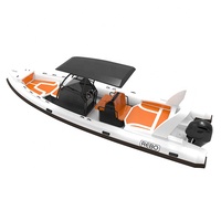 Deluxe 32ft Rhib960 Double coque Orca Hypalon/PVC Rigide Aluminium RIB Bateaux Gonflables
