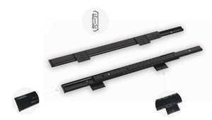 Fábrica al por mayor 35mm rodamiento de bolas teclado ajustable cajón canal moderno muebles de <span class=keywords><strong>oficina</strong></span> rieles <span class=keywords><strong>para</strong></span> cocina comedor gimnasio uso - Product Image 5
