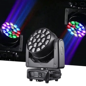 2025 all'ingrosso RGBW 4 in1 K10 Zoom lavare testa mobile LED Par B luce della fase a buon mercato 19x15w grande occhio dell'ape 400w potenza - Product Image 1