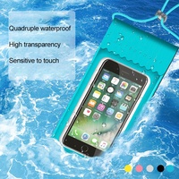 Étui universel étanche pour téléphone portable Sac étanche pour téléphone portable Pochette étanche pour iPhone pour Samsung