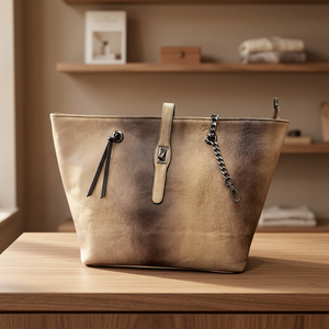 Bolso de Mano Tipo Clutch para Mujer, de Cuero de Búfalo, Casual, Ligero, Gran Capacidad, con Cierre, Impermeable, Correa Extraíble, Marca BS International - Product Image 6