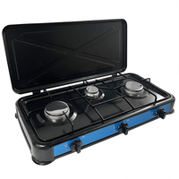 Réchaud à Gaz Portable 3 Feux Économique pour Intérieur, Excellent Rapport Qualité-Prix