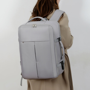 Sac à dos extensible à grande capacité avec logo personnalisé, imperméable, en Oxford, pour les voyages d'affaires, avec port de charge USB - Product Image 6