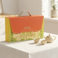 Boîtes cadeaux en papier personnalisées, adaptées aux services de thé, aux fruits et aux aliments emballés