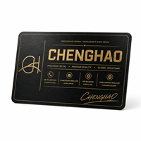Tarjetas de Presentación de Acero Inoxidable Personalizadas con Nombre de Marca Empresarial, Placa de Identificación en Blanco para Restaurantes y Bares de Alta Gama