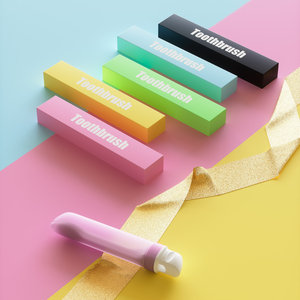 Travel <b>Toothbrush</b> Foldable Soft Bristles Small <b>Head</b> Portable Adult Gum Protecting 1 Piece - Product Image 1