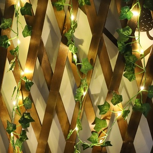 20 LED nhân tạo Ivy Garland Faux nho cổ tích đèn với chuỗi trang trí ngoài trời tiệc cưới treo vòng hoa ngoài trời không gian - Product Image 2